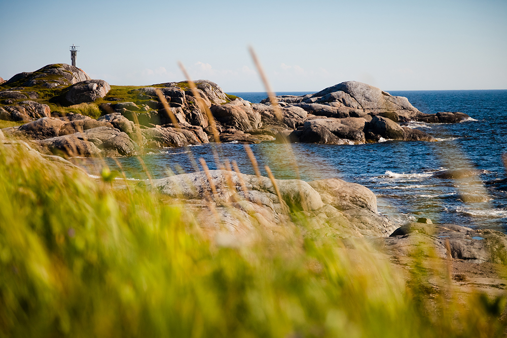 Coastal cliff view